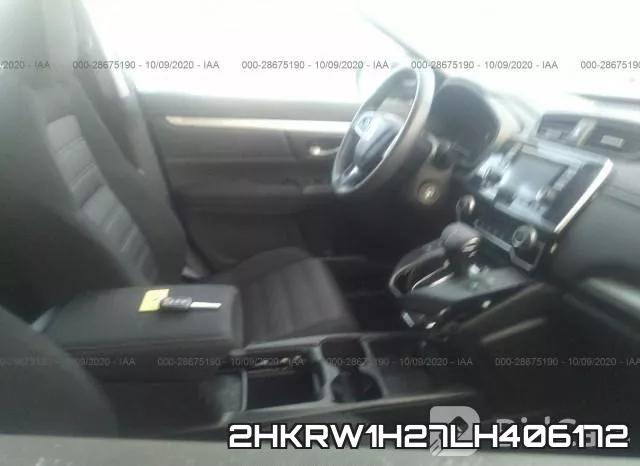 2HKRW1H27LH406172 фото 6