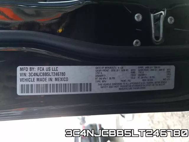 3C4NJCBB5LT246780 фото 2