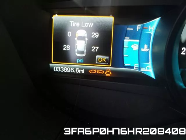 3FA6P0H76HR208408 фото 9