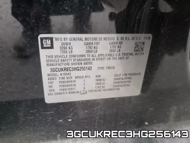 3GCUKREC3HG256143 фото 2