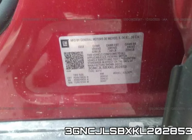3GNCJLSBXKL202853 фото 10