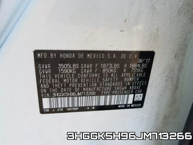3HGGK5H96JM713266 фото 2