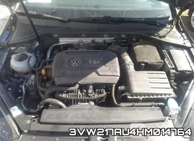 3VW217AU4HM014764 фото 2