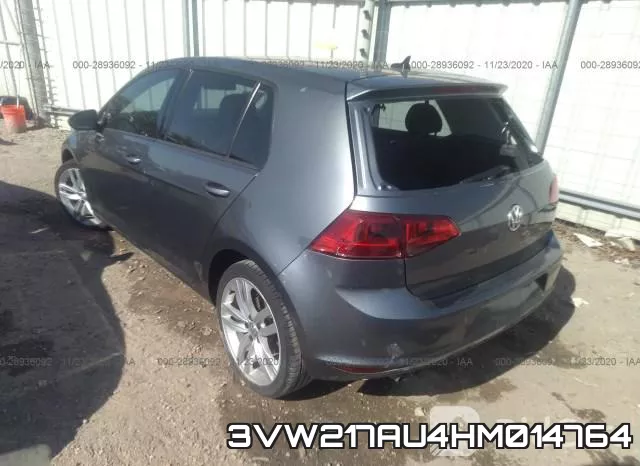 3VW217AU4HM014764 фото 4