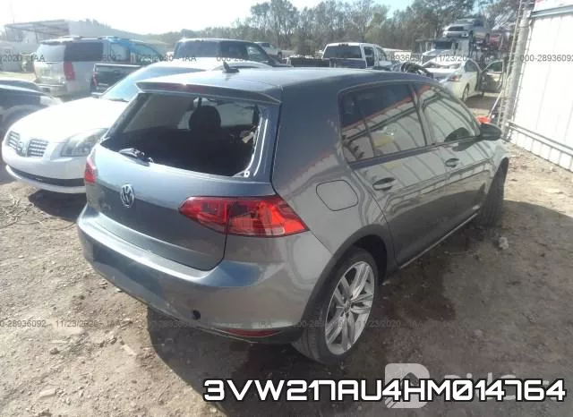 3VW217AU4HM014764 фото 5