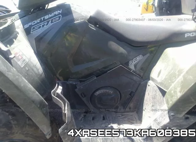4XASEE573KA608385 фото 9