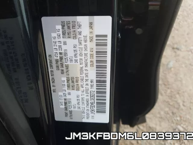 JM3KFBDM6L0839372 фото 2