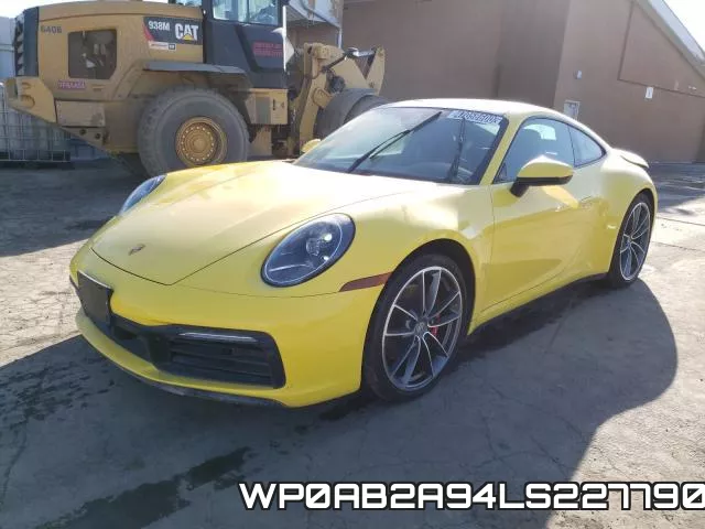 WP0AB2A94LS227790 фото 3