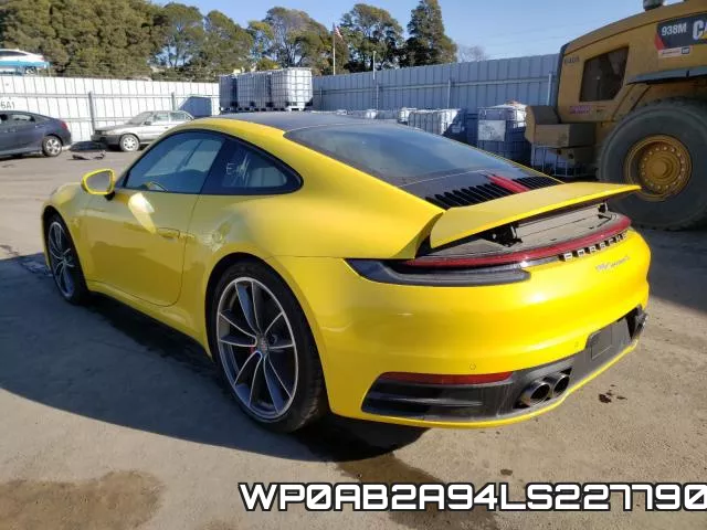 WP0AB2A94LS227790 фото 4