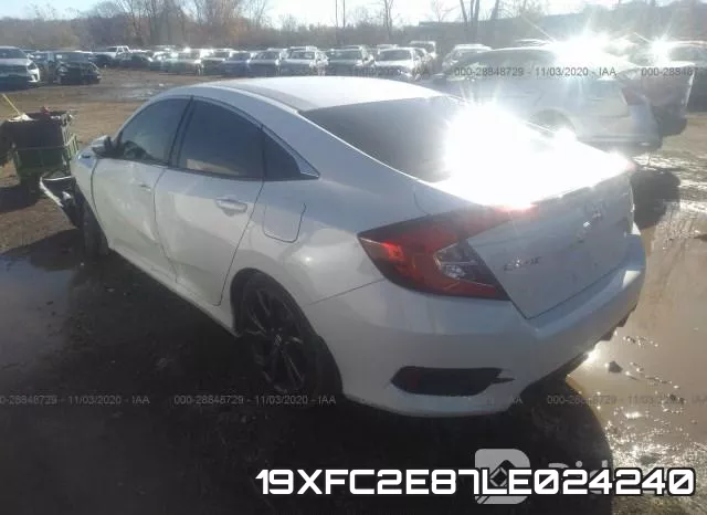 19XFC2E87LE024240 фото 4