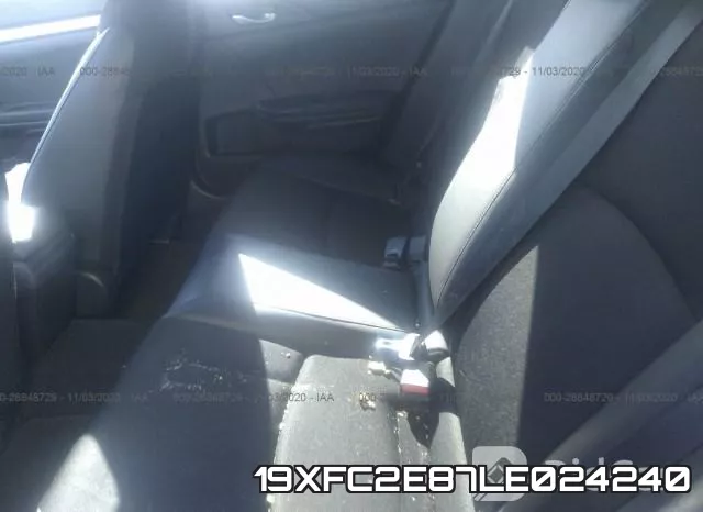 19XFC2E87LE024240 фото 8