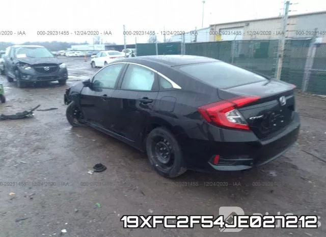 19XFC2F54JE027212 фото 4