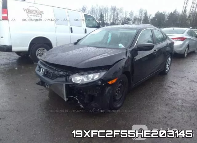 19XFC2F55HE203145 фото 3