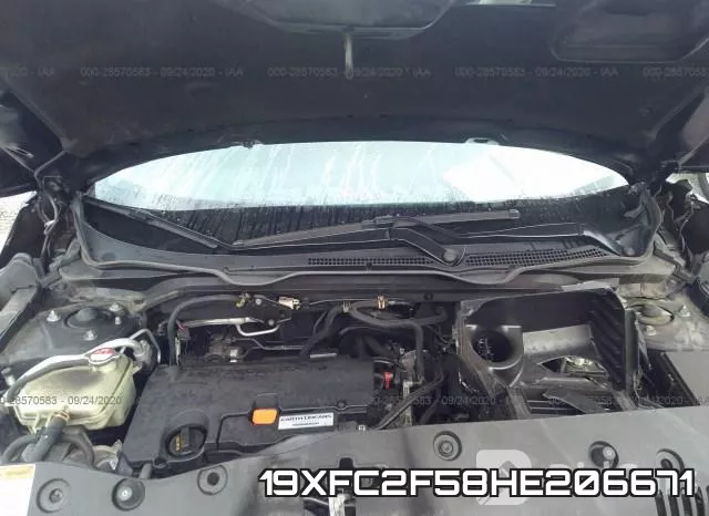 19XFC2F58HE206671 фото 2