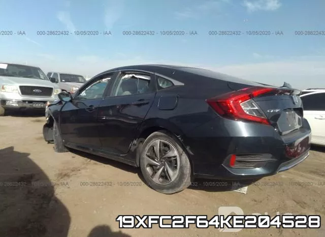 19XFC2F64KE204528 фото 4
