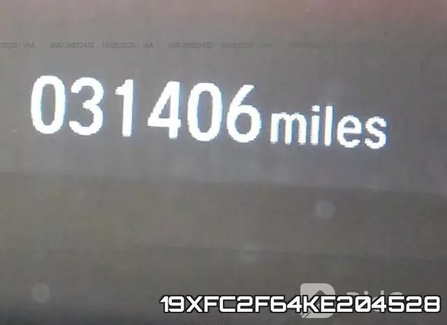 19XFC2F64KE204528 фото 8