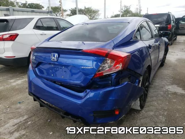 19XFC2F80KE032385 фото 5