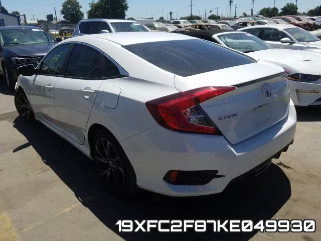 19XFC2F87KE049930 фото 3