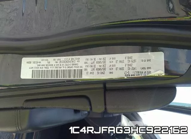 1C4RJFAG3HC922162 фото 9