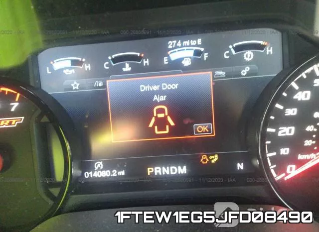 1FTEW1EG5JFD08490 фото 8