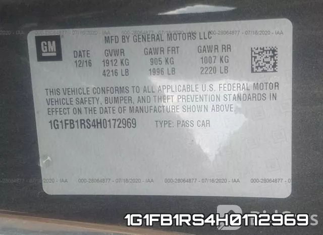 1G1FB1RS4H0172969 фото 10