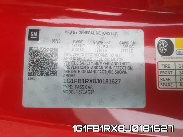1G1FB1RX8J0181627 фото 2