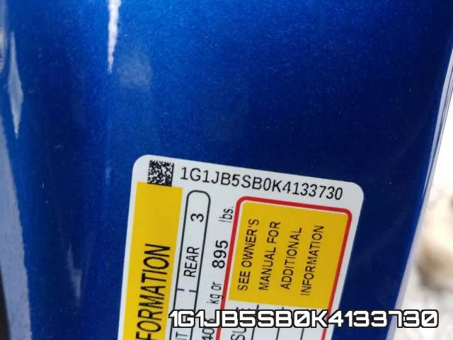 1G1JB5SB0K4133730 фото 2