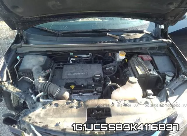 1G1JC5SB3K4116837 фото 2