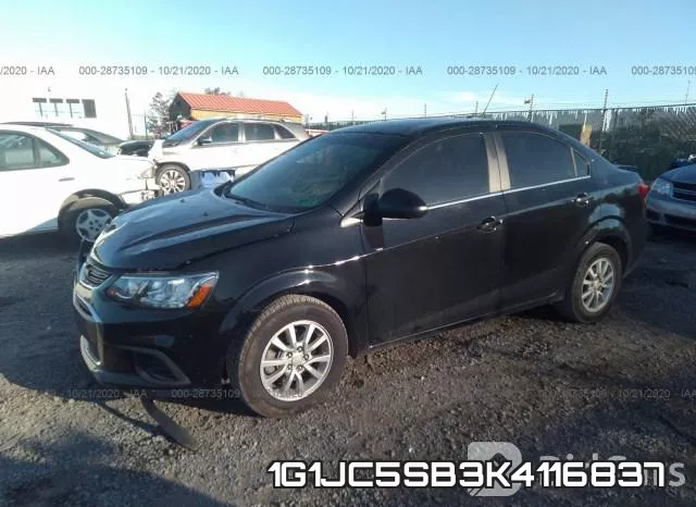 1G1JC5SB3K4116837 фото 3