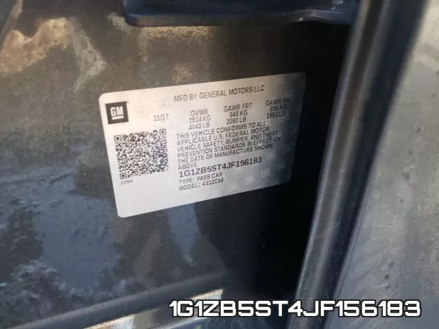 1G1ZB5ST4JF156183 фото 2