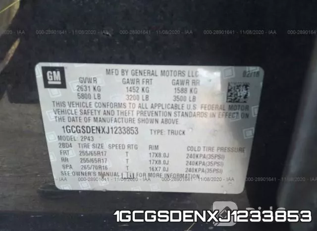 1GCGSDENXJ1233853 фото 10