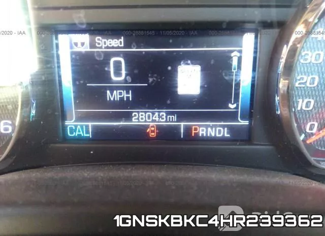 1GNSKBKC4HR239362 фото 8
