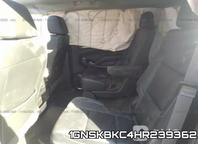 1GNSKBKC4HR239362 фото 9