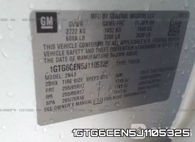 1GTG6CEN5J1105325 фото 10