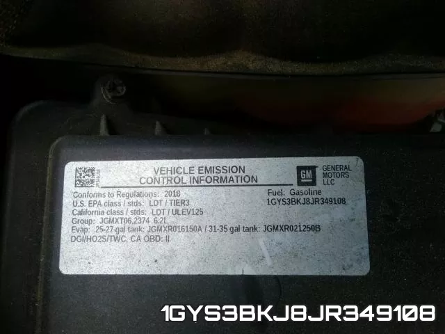 1GYS3BKJ8JR349108 фото 2