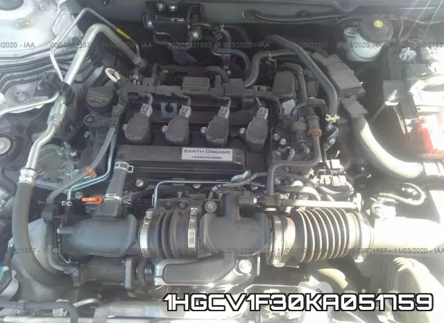 1HGCV1F30KA051759 фото 2
