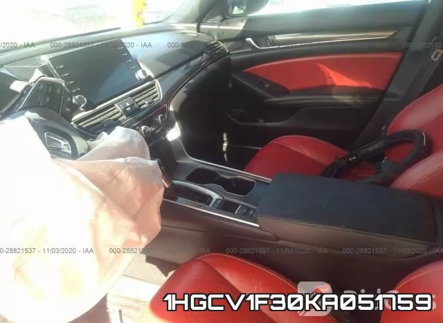 1HGCV1F30KA051759 фото 6