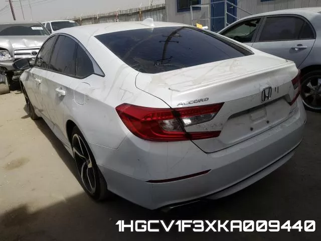 1HGCV1F3XKA009440 фото 3