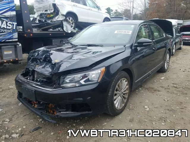 1VWBT7A31HC020847 фото 3