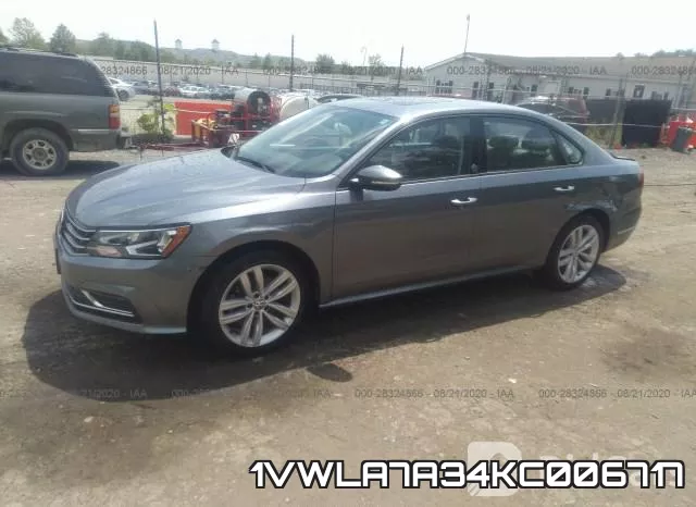 1VWLA7A34KC006717 фото 3
