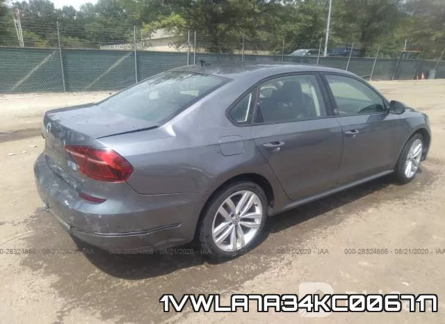 1VWLA7A34KC006717 фото 5