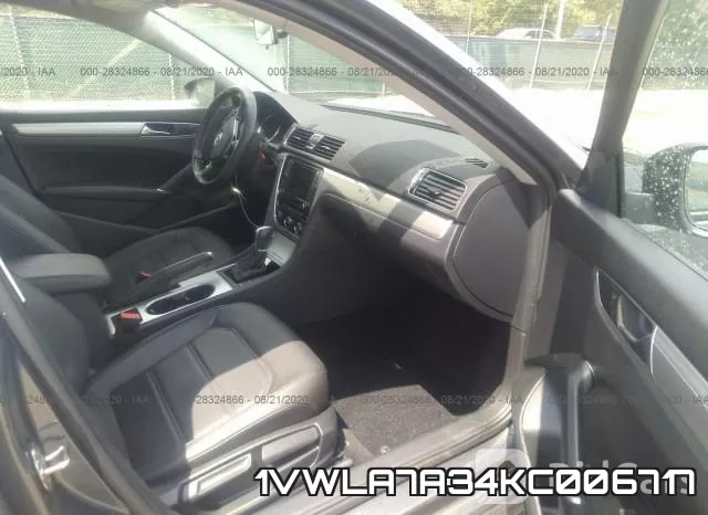 1VWLA7A34KC006717 фото 6