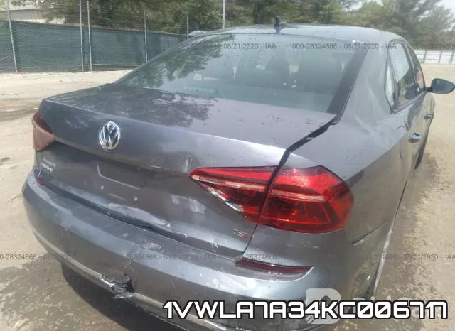 1VWLA7A34KC006717 фото 7