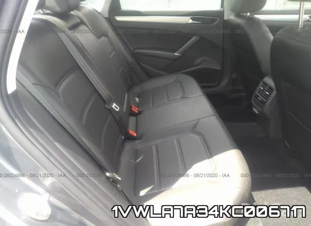 1VWLA7A34KC006717 фото 9