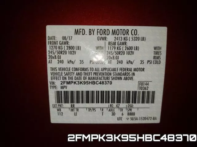 2FMPK3K95HBC48370 фото 2