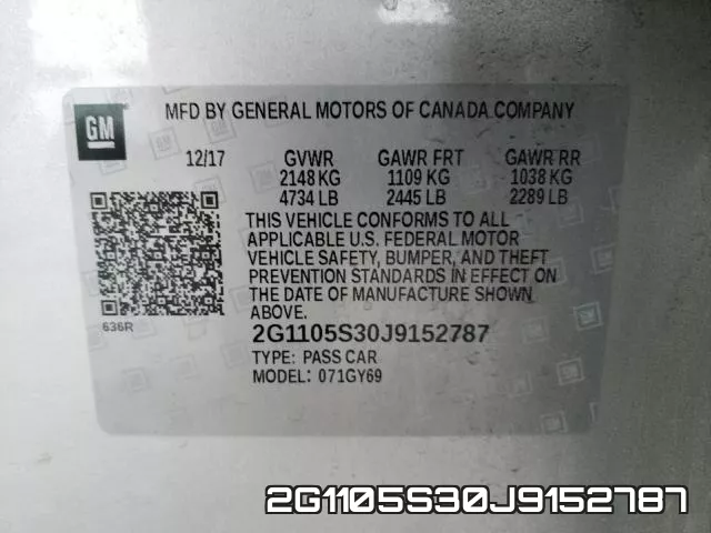 2G1105S30J9152787 фото 2