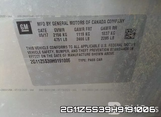 2G11Z5S39H9191006 фото 10