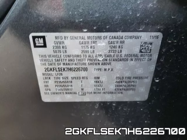 2GKFLSEK7H6226700 фото 2