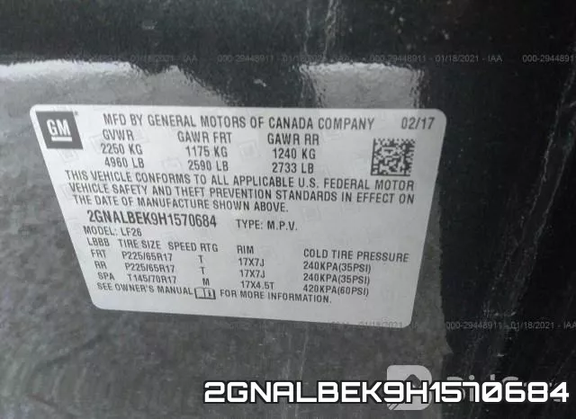 2GNALBEK9H1570684 фото 9