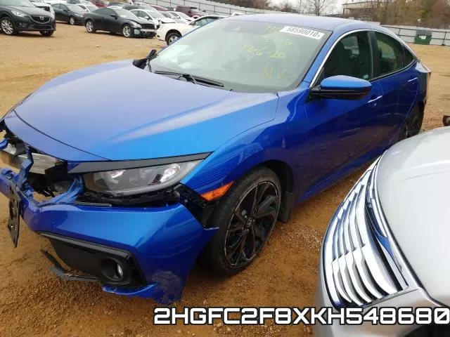 2HGFC2F8XKH548680 фото 3